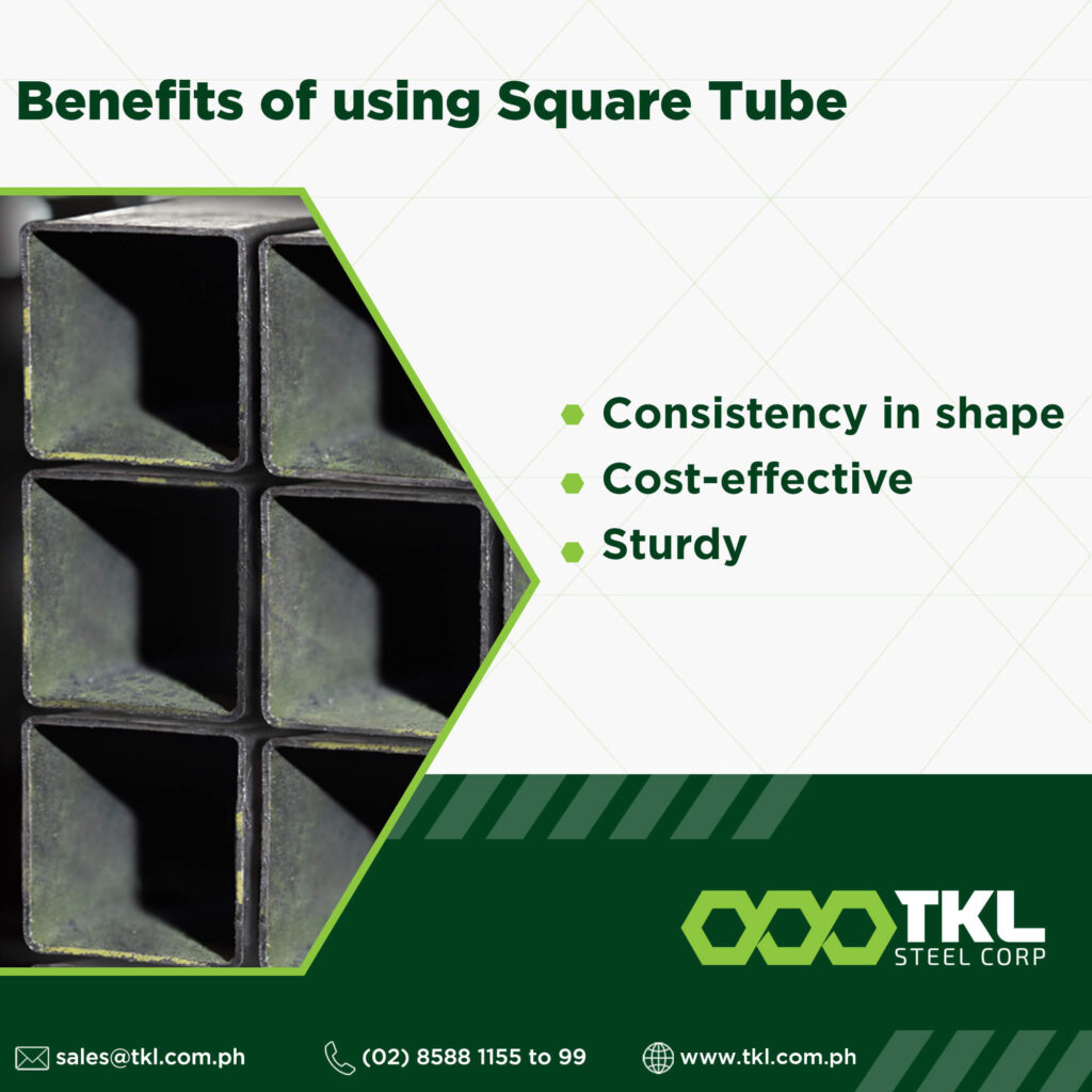 Benefits of using square tube