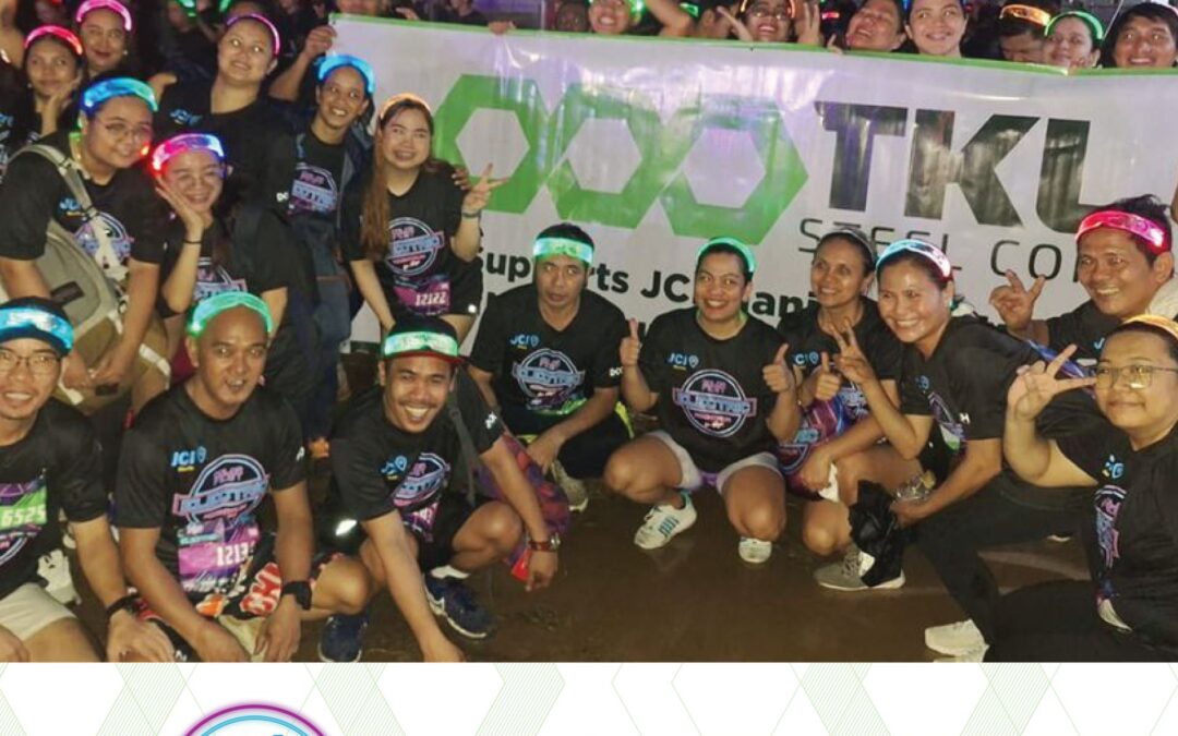 TKL Steel Corp. joined JCI Manila’s Electric Night Run for Hope