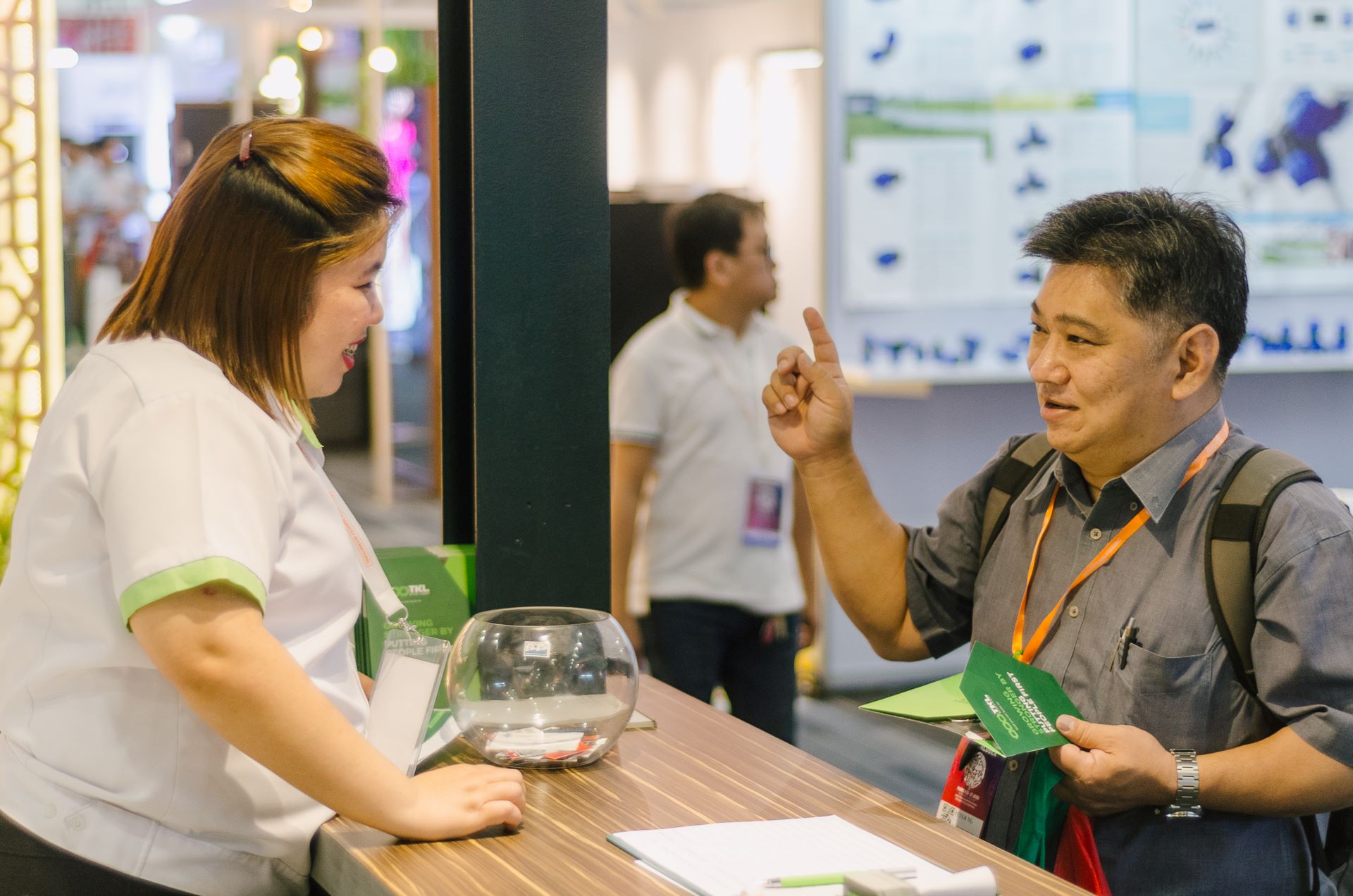 TKL Worldbex 2019 Front Desk