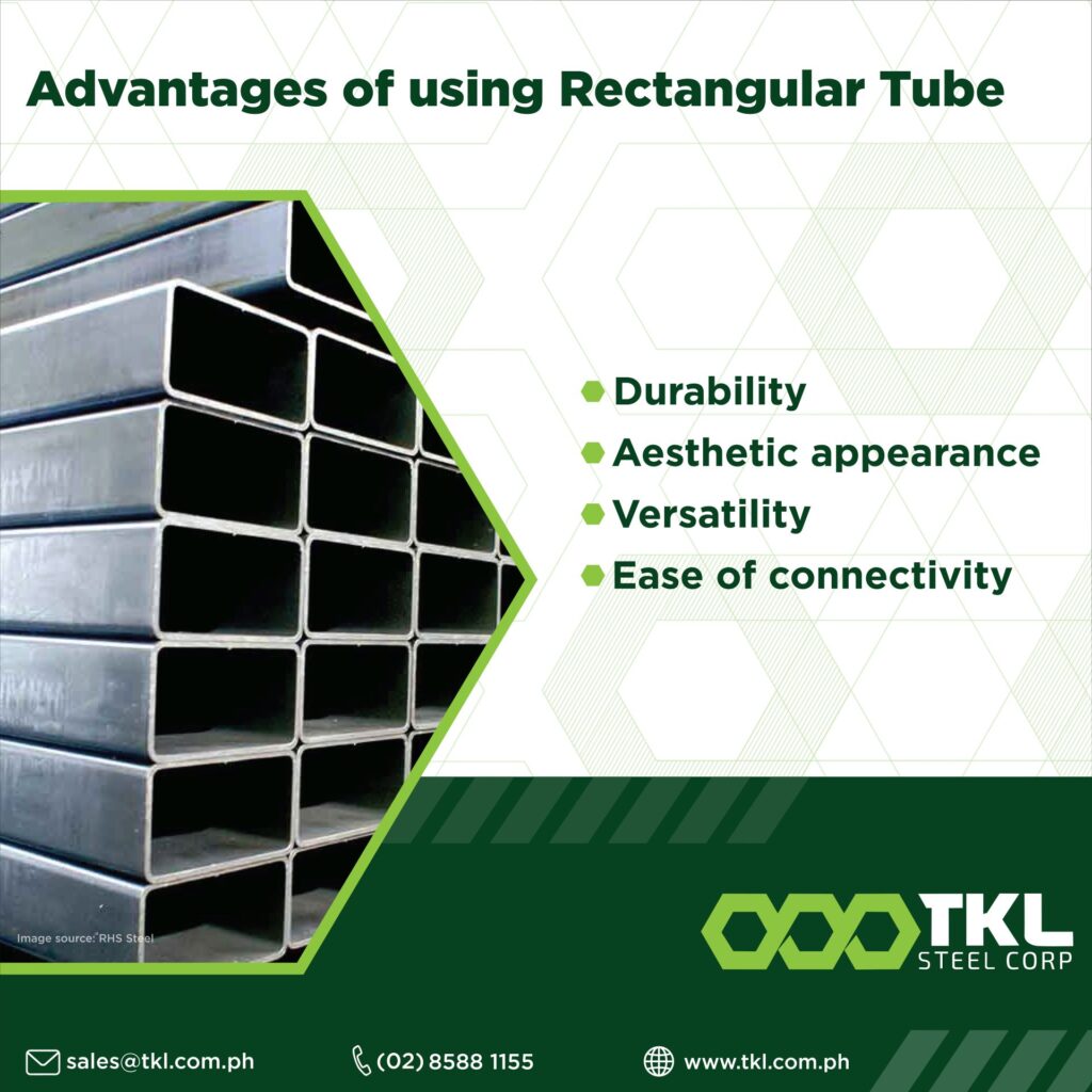 Advantages of Rectangular Tubes