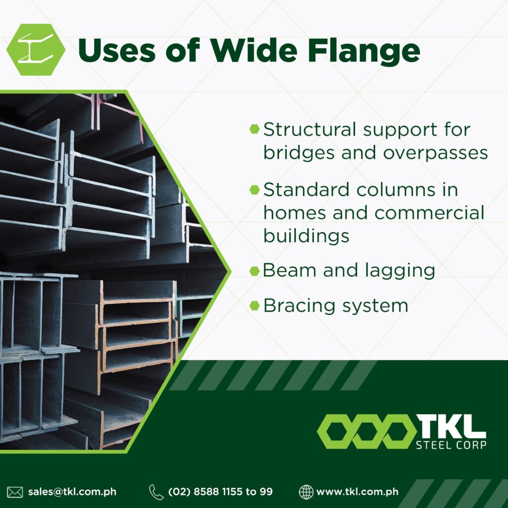 Uses of Wide Flange