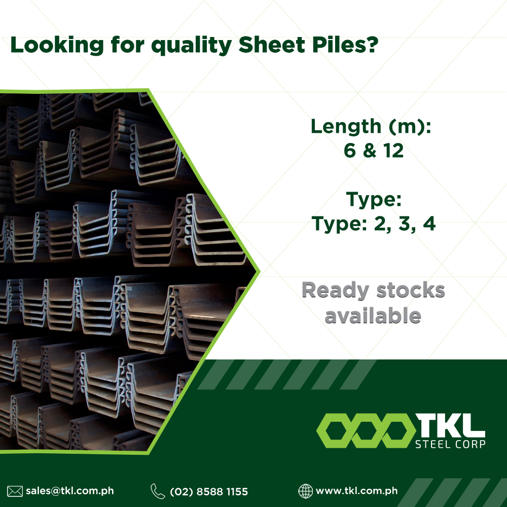 Looking for quality sheet piles