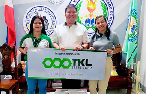 TKL donated a printer to Apolonia F. Rafael Elementary School