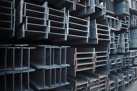 Wide flange beams available at TKL Steel