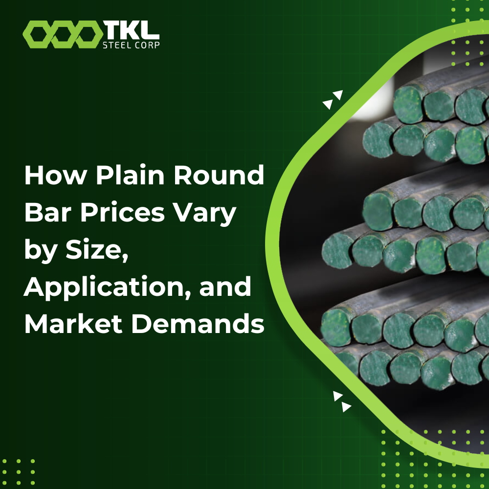 How Plain Round Bar Prices Vary by Size, Application, and Market Demands