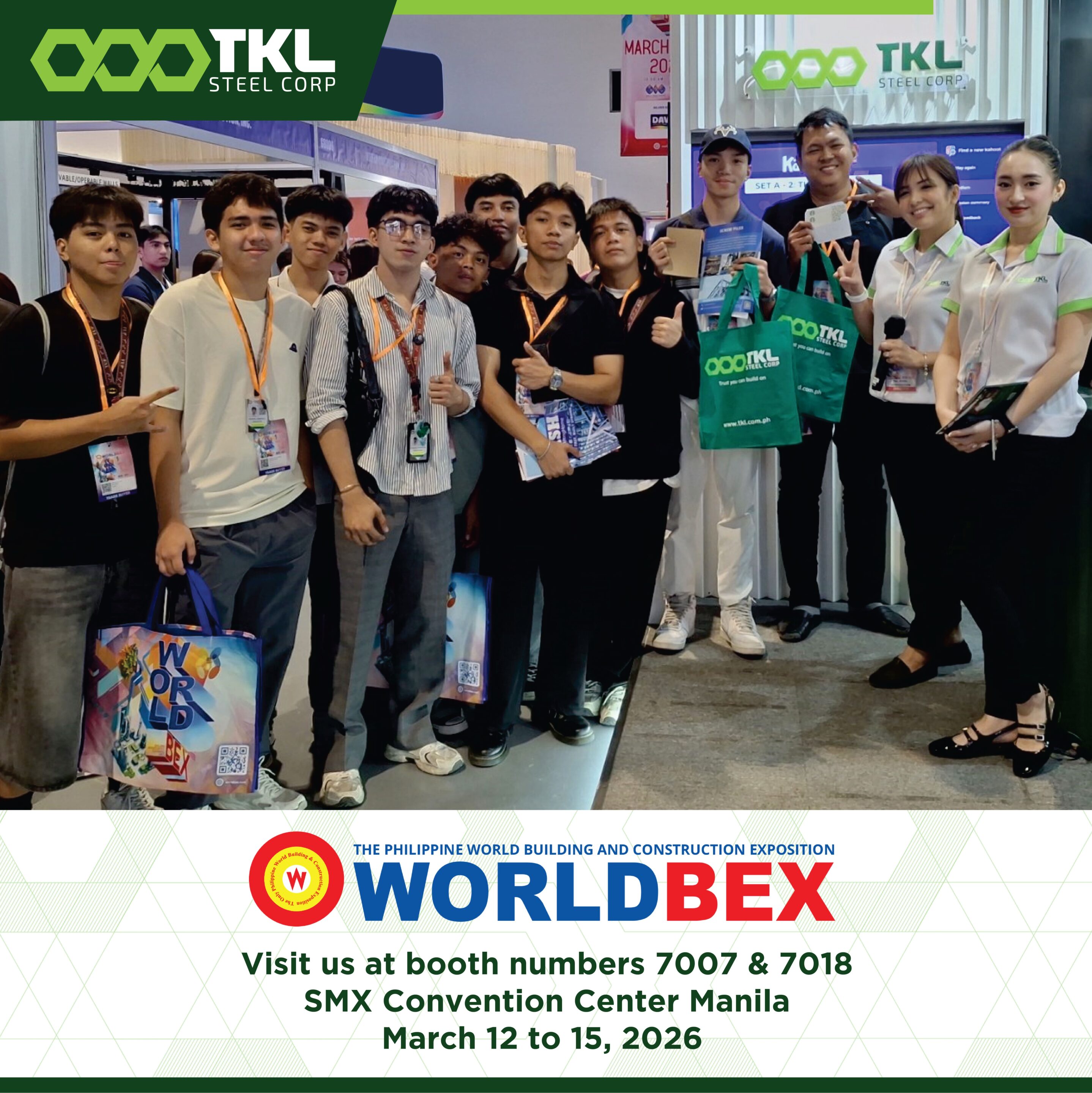 TKL Steel Showcases Excellence at WORLDBEX 2026